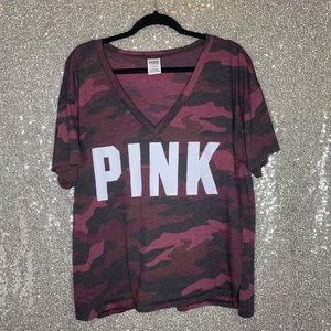 Victoria’s Secret PINK Camo Top
